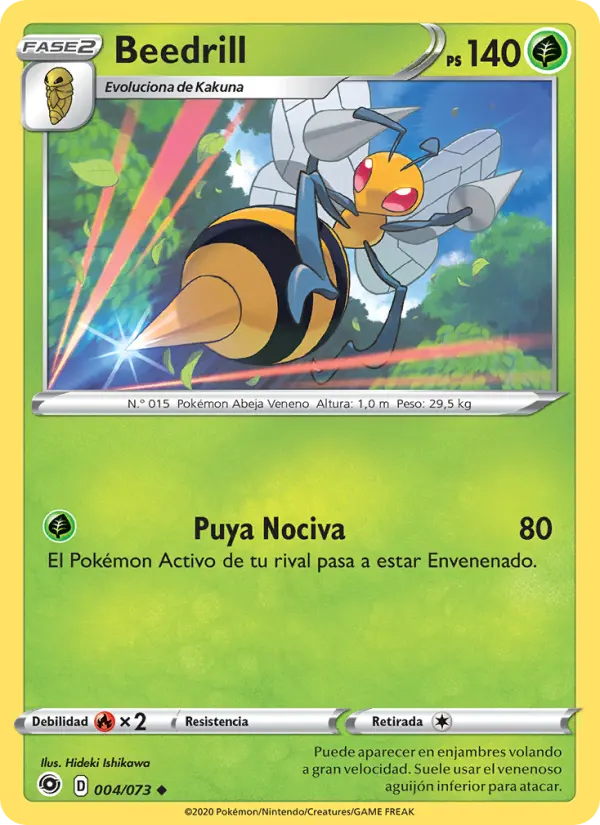 Beedrill, Camino de Campeones No. 4