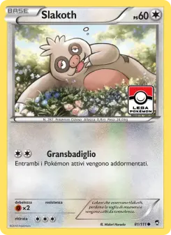 Slakoth, Colpi Furiosi No. 81 Normal