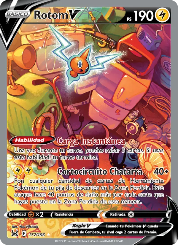 Rotom V, Origen Perdido No. 177