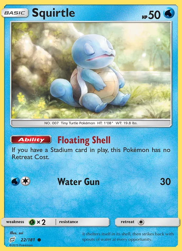Squirtle, Team Up Nº 22