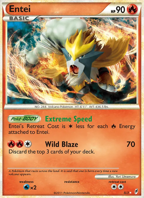 Entei, Call of Legends No. SL3