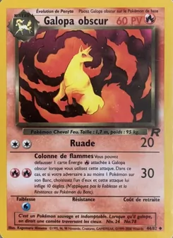 Galopa obscur, Team Rocket No. 44 Normal