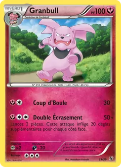 Granbull, Bienvenue à Kalos Nº 23 Normal
