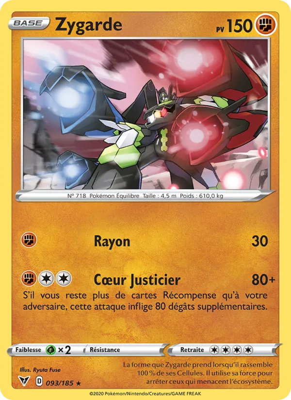 Zygarde, Voltage Éclatant No. 93