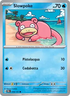 Slowpoke, Evoluzioni Prismatiche No. 018 Normal