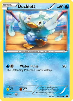 Ducklett, Dark Explorers No. 35 Normal