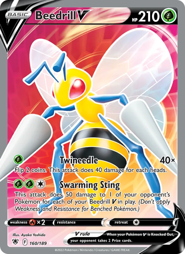 Beedrill V, Astral Radiance No. 160