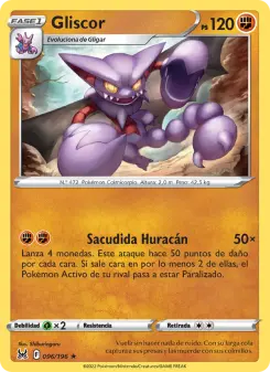 Gliscor, Origen Perdido No. 096 Normal
