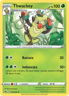 Thwackey, Spada e Scudo No. 13 Normal