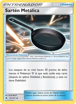Sartén Metálica, Luz Prohibida Nº 112 Normal