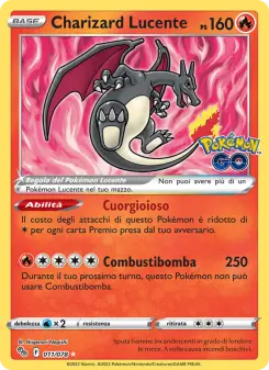 Charizard Lucente, Pokémon GO Nº 011 Holo