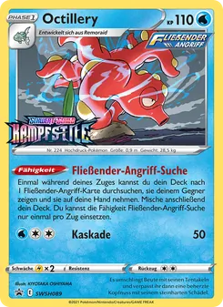 Octillery, SCSC Promokarten No. SWSH089 Holo