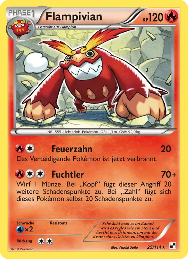 Flampivian, Schwarz & Weiß Nº 25