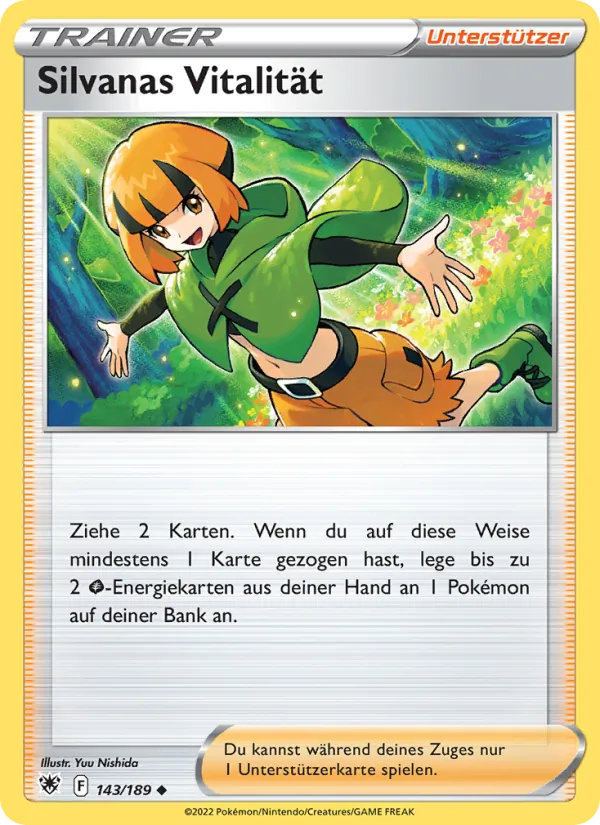 Silvanas Vitalität, Astralglanz No. 143