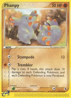 Phanpy, Ruby & Sapphire Nº 62 Normal
