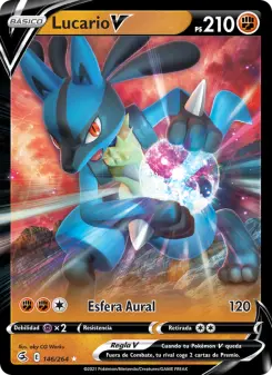 Lucario V, Golpe Fusión Nº 146 Holo