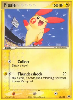 Plusle, Emerald No. 39 Normal