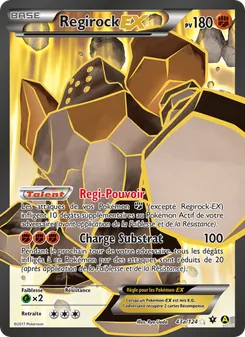 Regirock EX, Impact des Destins Nº 43 Normal