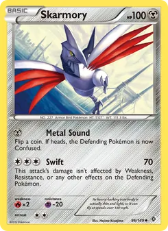 Skarmory, Boundaries Crossed No. 96 Normal