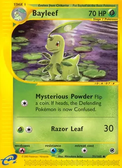 Bayleef, Expedition Base Set No. 71 Normal