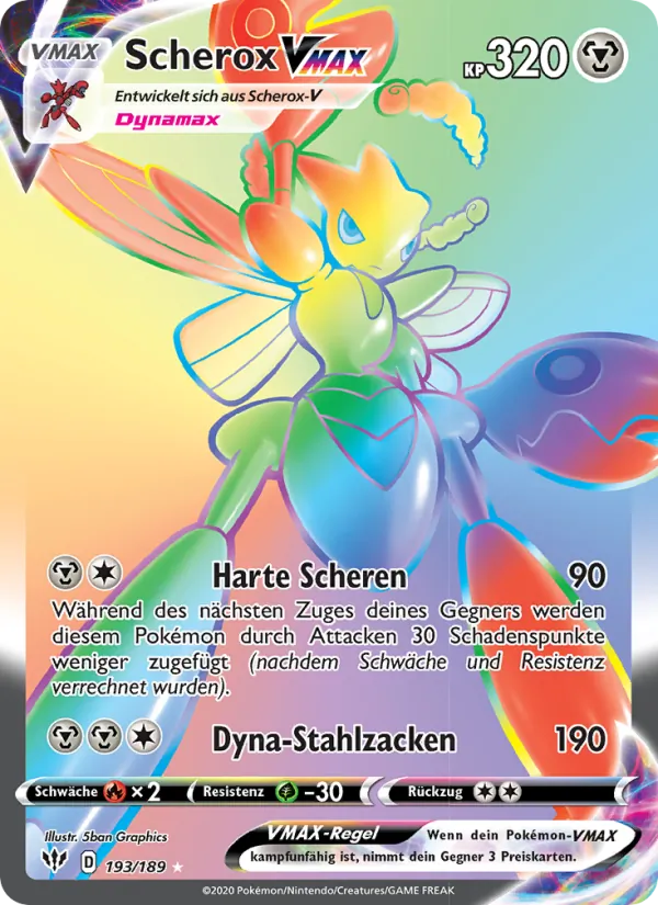 Scherox VMAX, Flammende Finsternis Nº 193