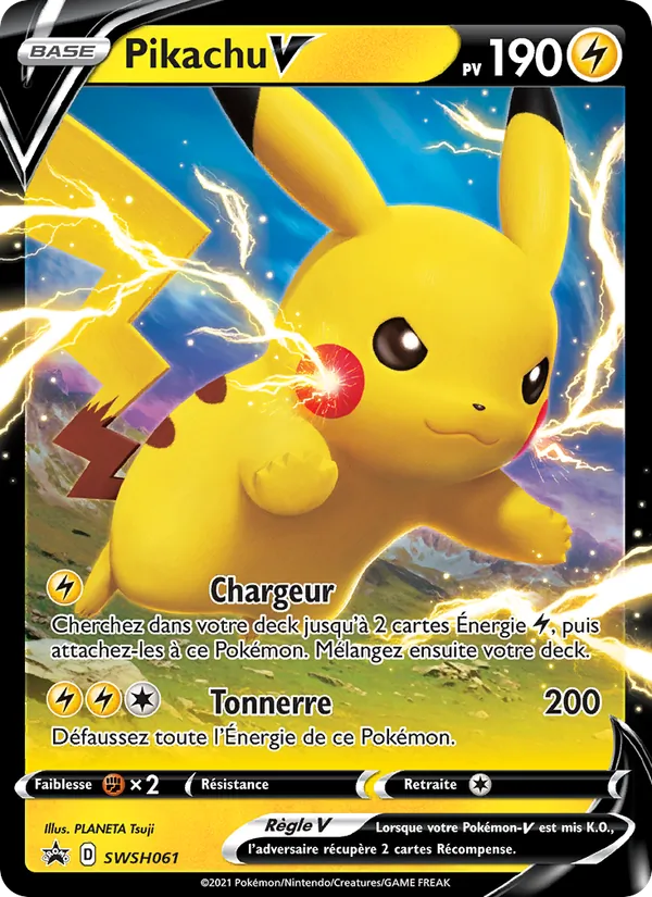 Pikachu V, Promo SWSH No. SWSH061