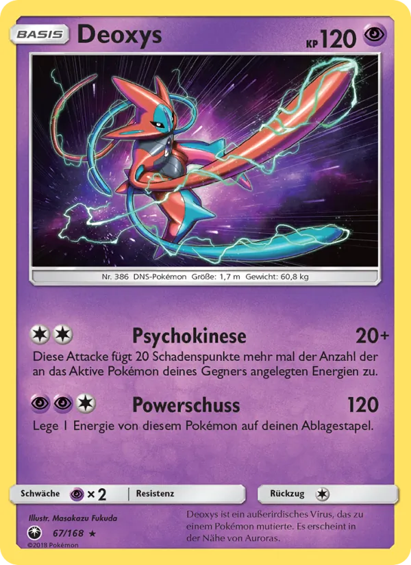Deoxys, Sturm Am Firmament No. 67
