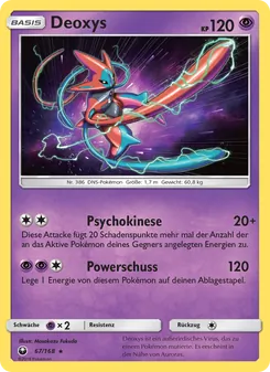 Deoxys, Sturm Am Firmament Nº 67 Normal