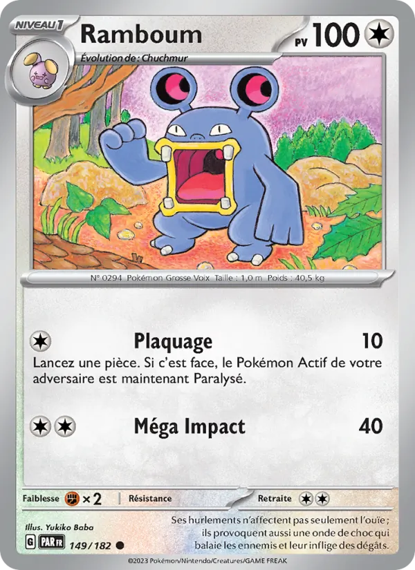 Ramboum, Faille Paradoxe Nº 149