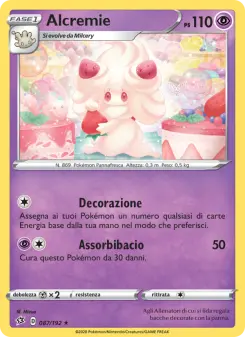 Alcremie, Fragore Ribelle No. 87 Normal