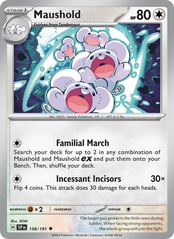 Maushold, Surging Sparks Nº 158