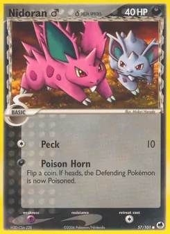 Nidoran♂ δ, Dragon Frontiers No. 57 Normal