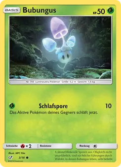 Bubungus, Meisterdetektiv Pikachu No. 3 Normal
