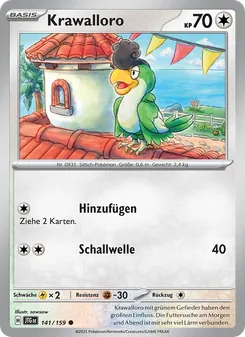 Krawalloro, Reisegefährten No. 141 Normal