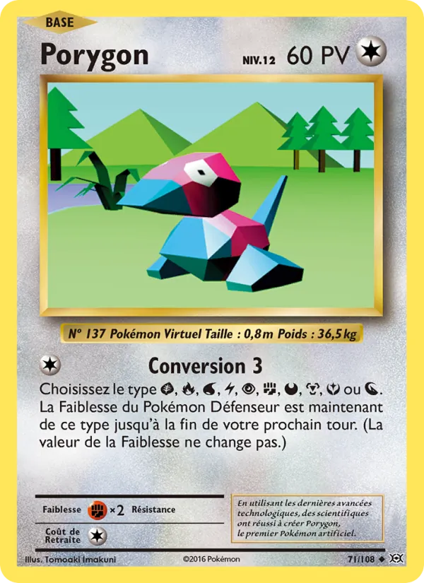 Porygon, Évolutions Nº 71