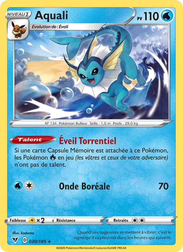 Aquali, Voltage Éclatant Nº 30