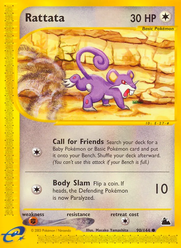 Rattata, Skyridge No. 90