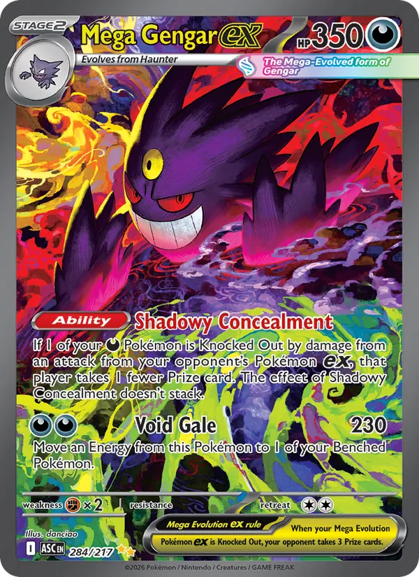 Mega Gengar ex, Ascended Heroes No. 284