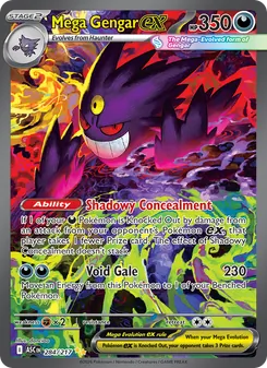 Mega Gengar ex, Ascended Heroes No. 284 Holo