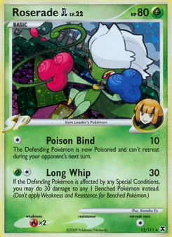 Roserade GL, Rising Rivals No. 12 Reverse