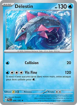 Délestin, Évolutions à Paldea No. 056 Holo