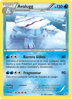 Avalugg, Destellos de Fuego Nº 31 Normal