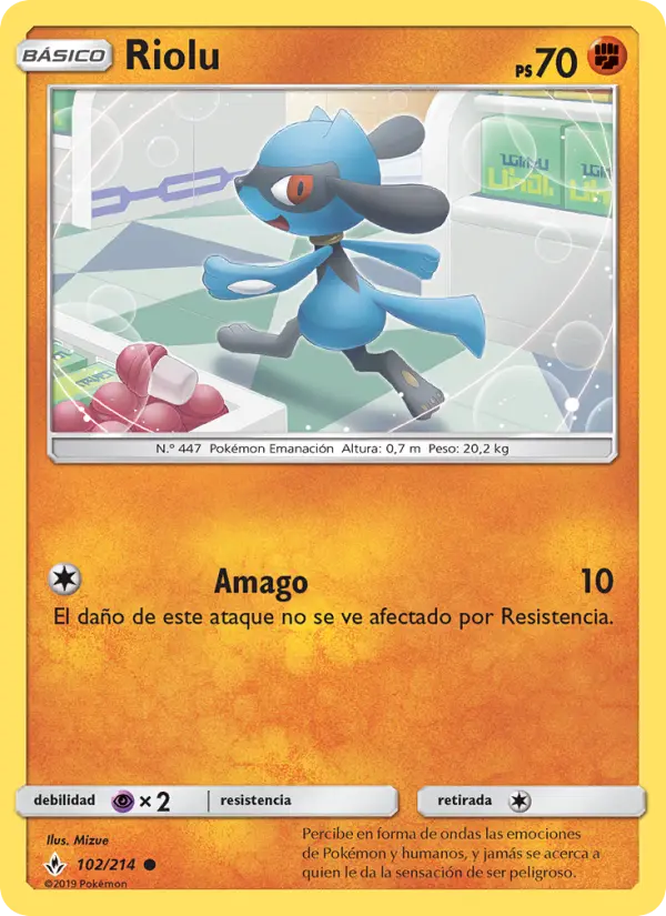 Riolu, Vínculos Indestructibles No. 102