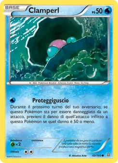 Clamperl, Scontro Primordiale No. 49 Normal