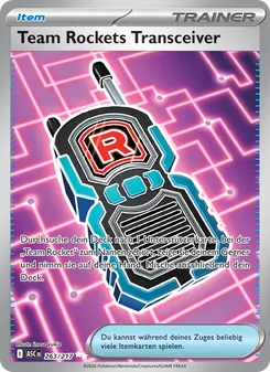 Team Rockets Transceiver, Erhabene Helden No. 263 Holo