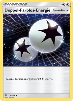 Doppel-Farblos-Energie, Schimmernde Legenden Nº 69 Normal