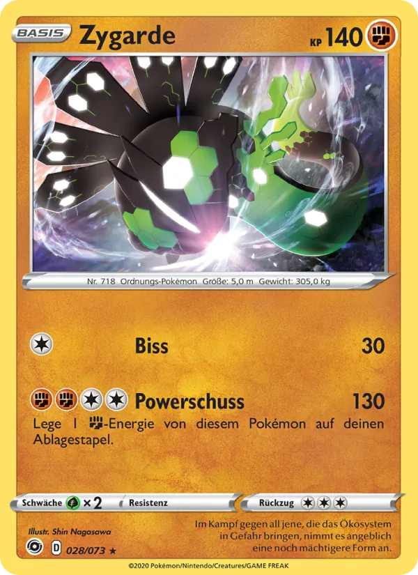Zygarde, Weg des Champs Nº 28