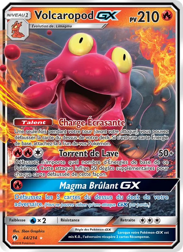 Volcaropod GX, Tonnerre Perdu No. 44