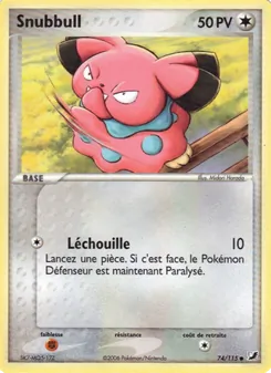 Snubbull, EX Forces Cachées Nº 74 Normal