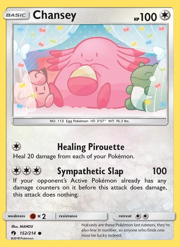Chansey, Lost Thunder No. 152